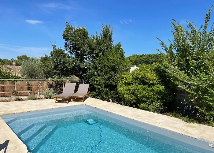 Studio indépendant - Terrasse, jaccuzi, et piscine